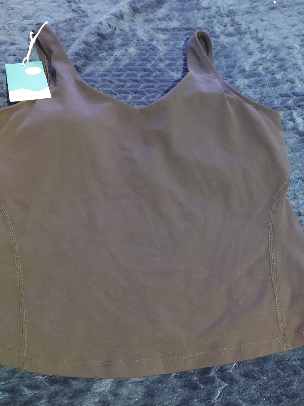 Nwt Halara Black Women's Tank Top - Classic Scoop Neck